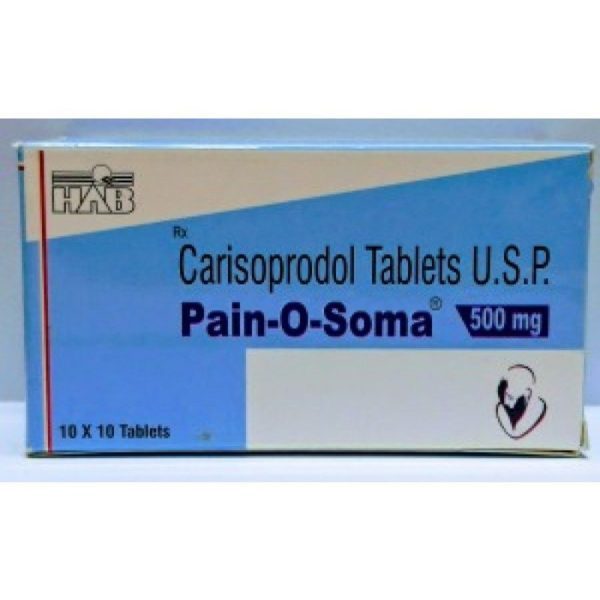 Pain-O-Soma 500 MG (Carisoprodol)